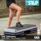 The Step Health Club Size Platform With Four 4 Original Risers - Grey F1011W - alternate 5